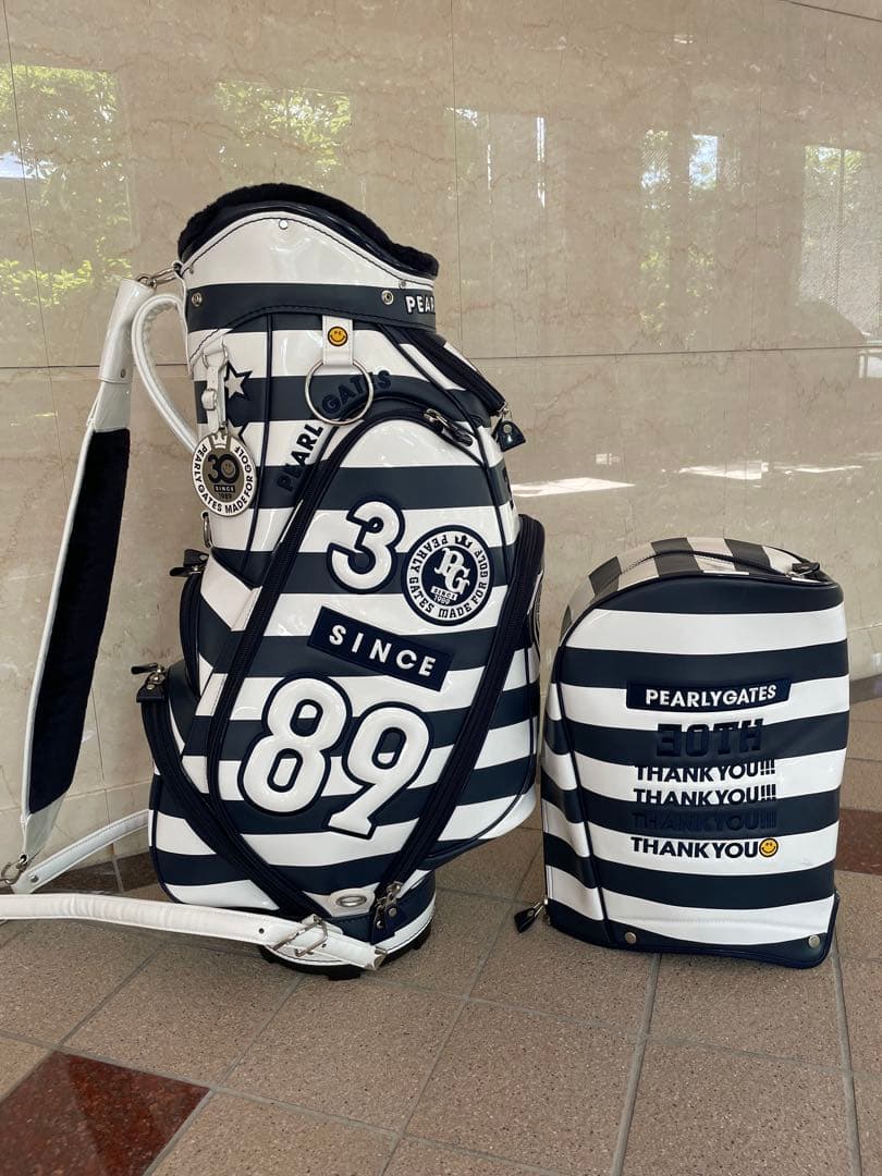限定PEARLY GATESパーリーゲイツ30周年記念 スペシャルキャディバッグ