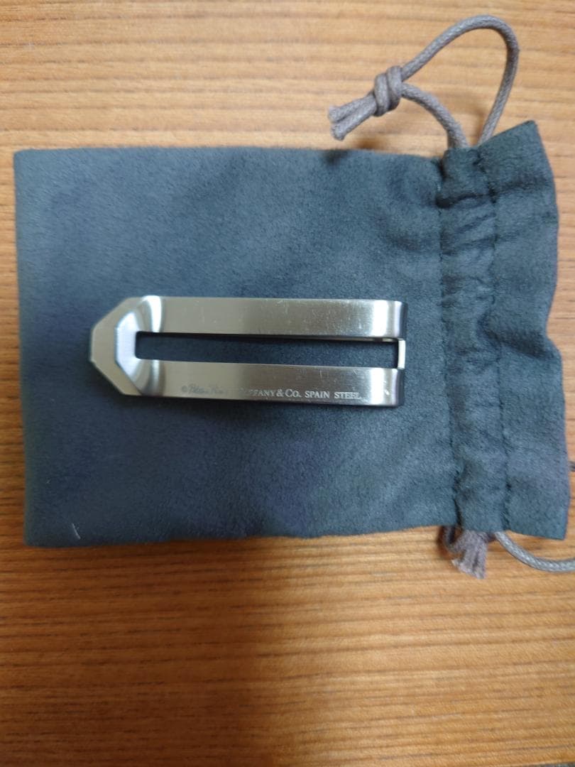 Tiffany & Co. ステンレス マネークリップ