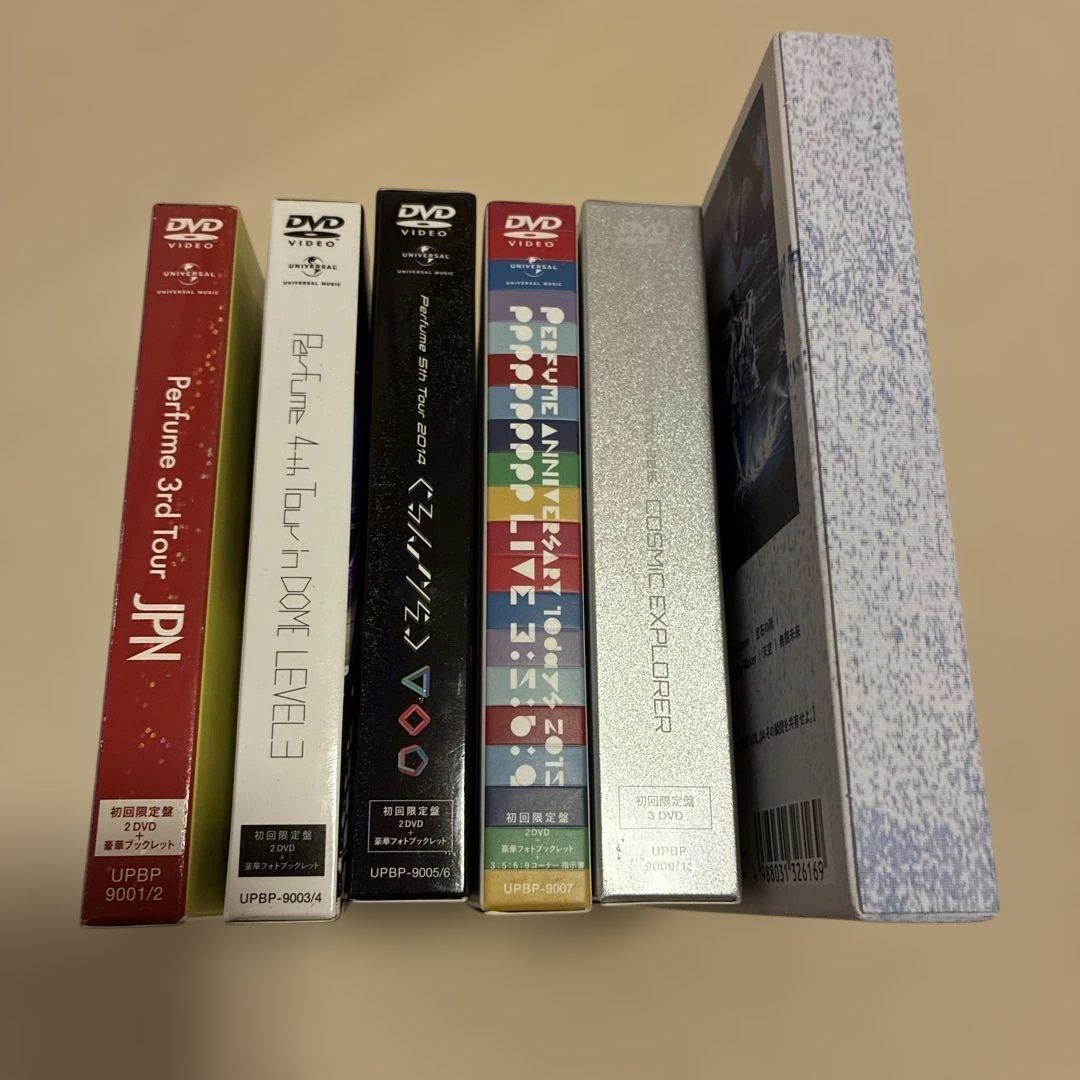 バラ売り可能　Perfume ライブDVD 初回限定盤