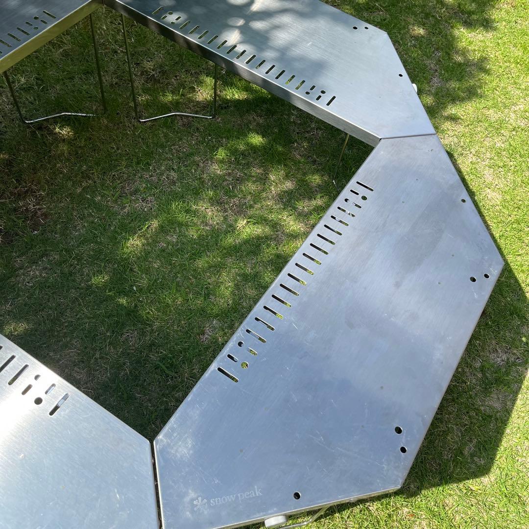 スノーピーク　ジカロテーブル　焚き火テーブル
