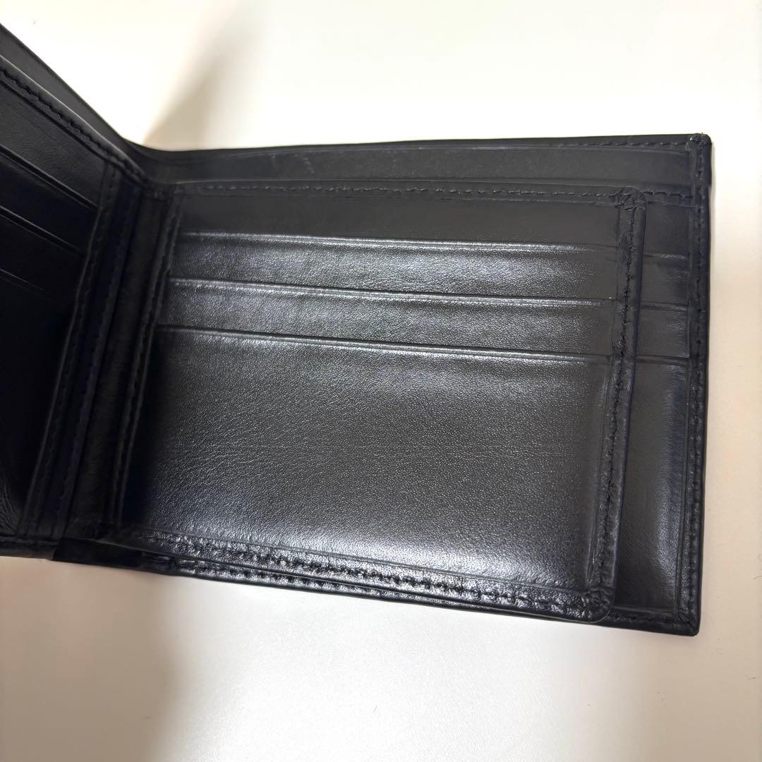 【新品】ジャンニヴェルサーチ 二つ折り財布 メデューサ　ブラック