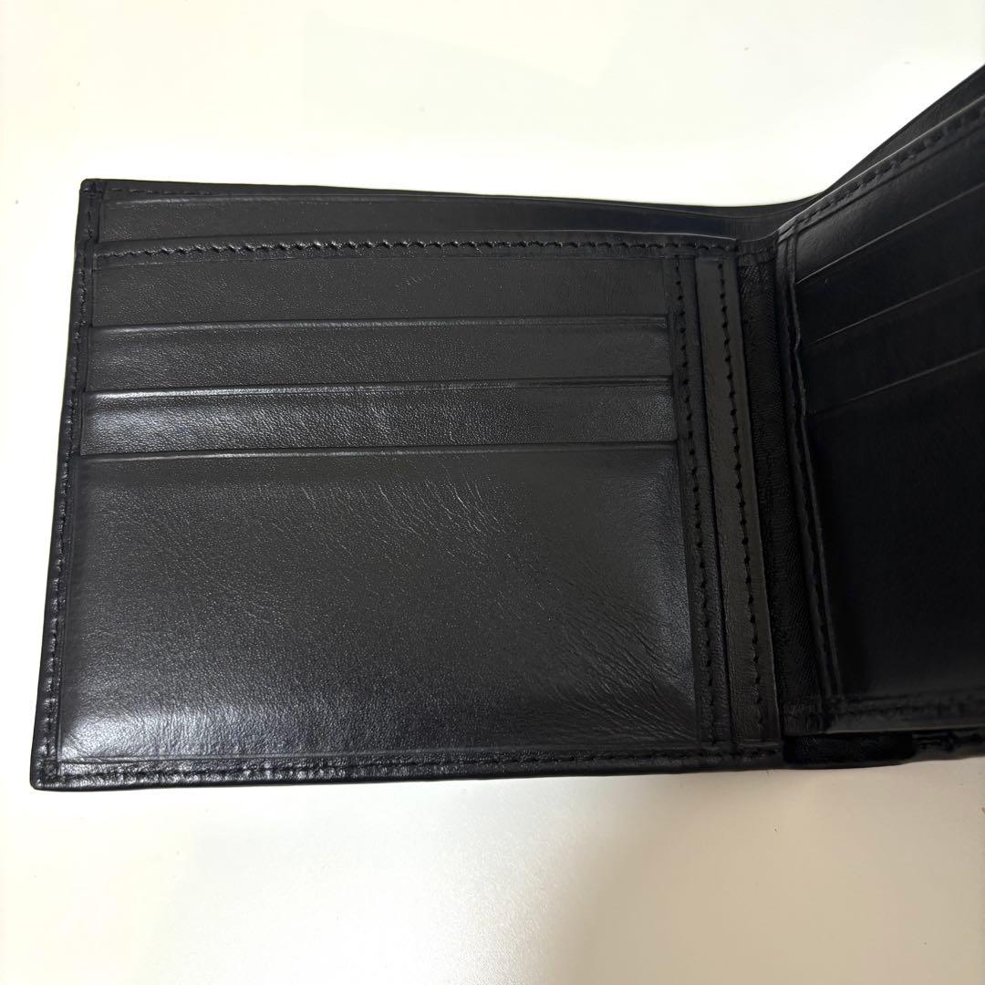 【新品】ジャンニヴェルサーチ 二つ折り財布 メデューサ　ブラック