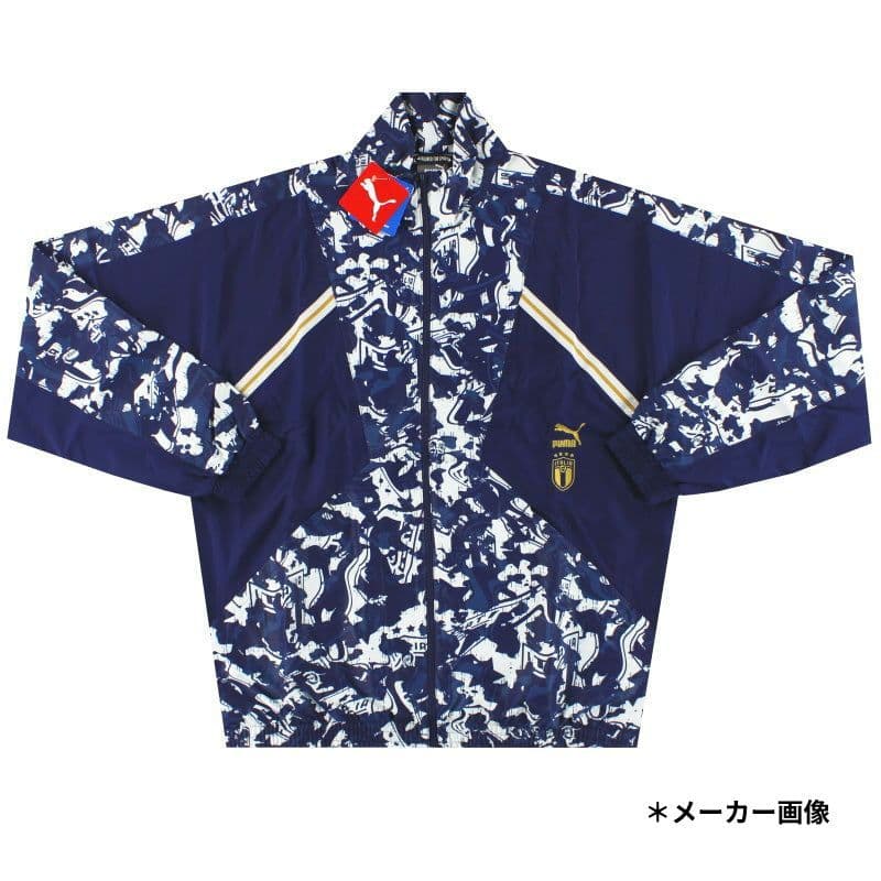 新品希少品 サッカーイタリア代表ウーブントップ トレーニング ジャージジャケット