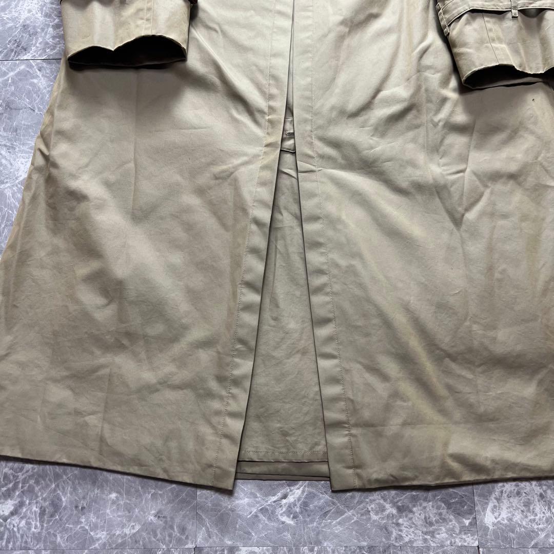 希少　バーバリーロンドン　トレンチコート　カシミヤ　ベルト　ライナー　カーキ