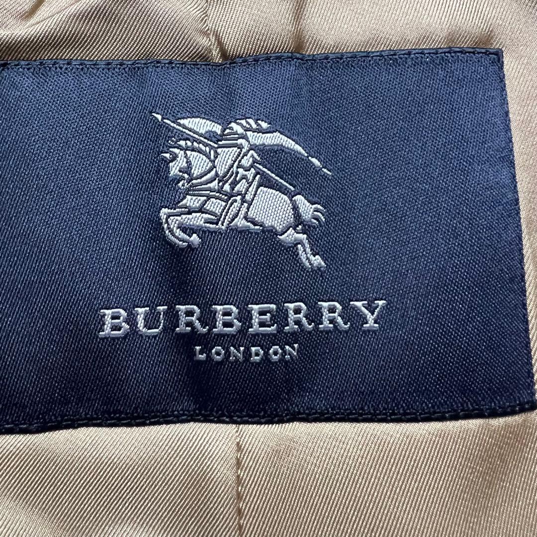 希少　バーバリーロンドン　トレンチコート　カシミヤ　ベルト　ライナー　カーキ