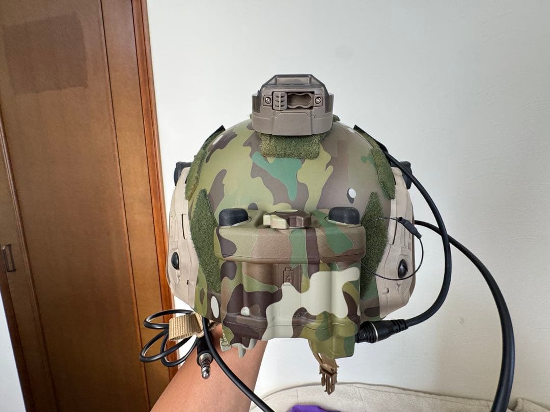 fast sf helmet マルチカム　ナイトビジョンセット