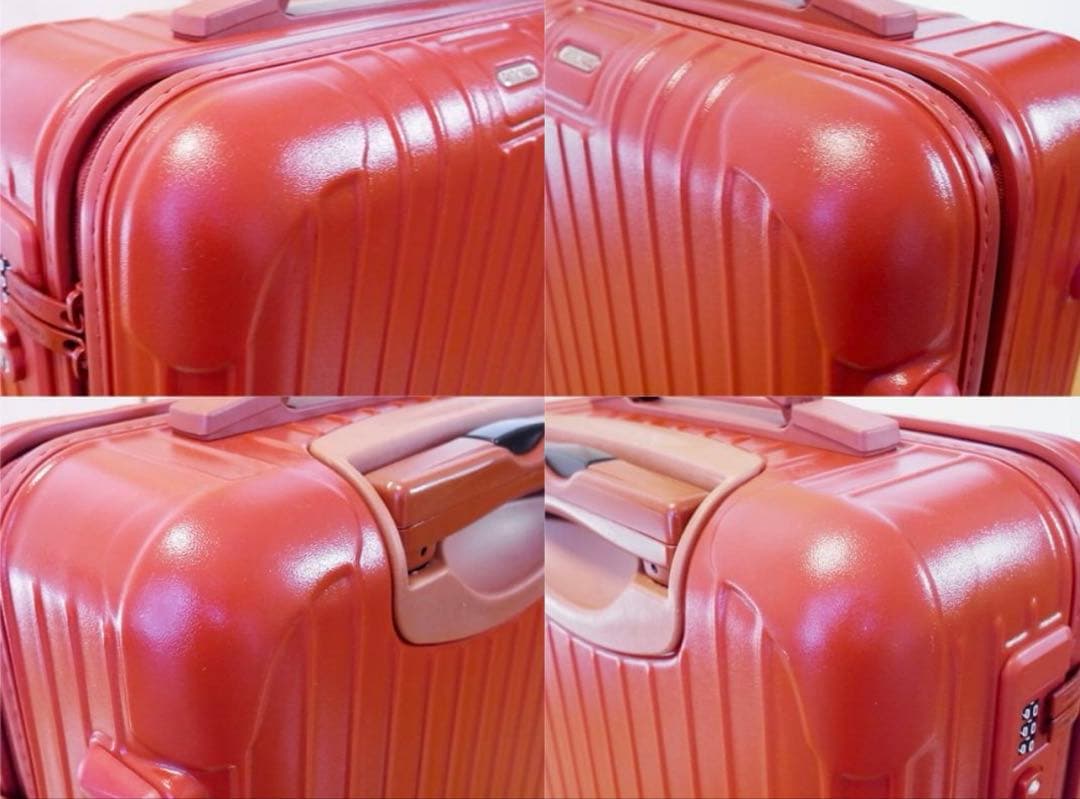 良品 不具合なし◇リモワ サルサ レッド【機内持込可】メンテ・クリーニング済