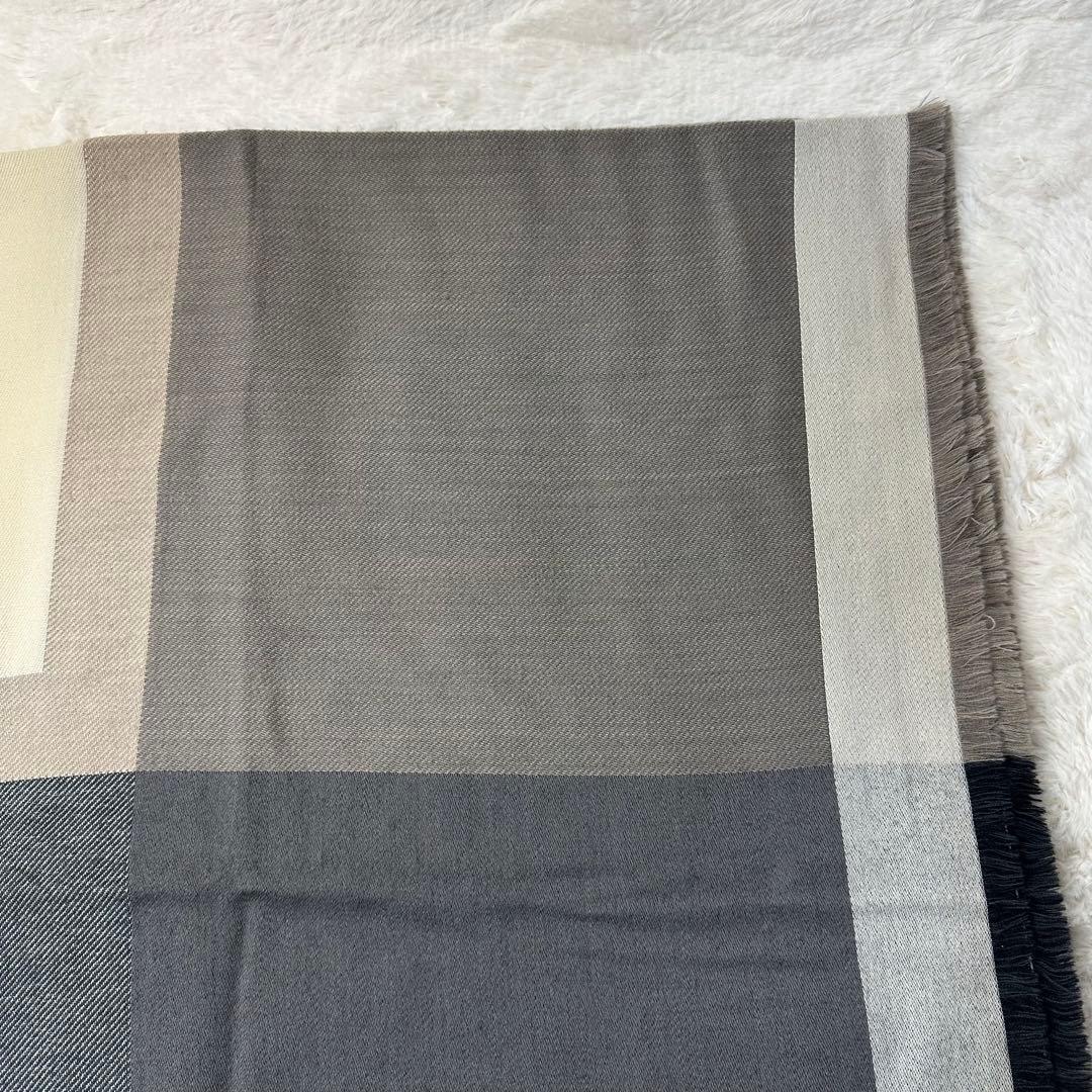 美品 Yves Saint Laurent サンローラン 大判ショール ストール