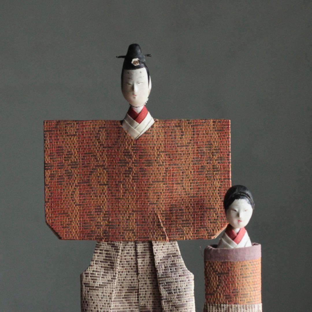 立雛 紙雛 雛人形 古道具 アンティーク 古美術 No.7