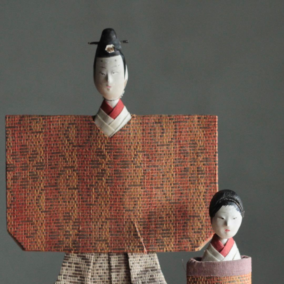 立雛 紙雛 雛人形 古道具 アンティーク 古美術 No.7