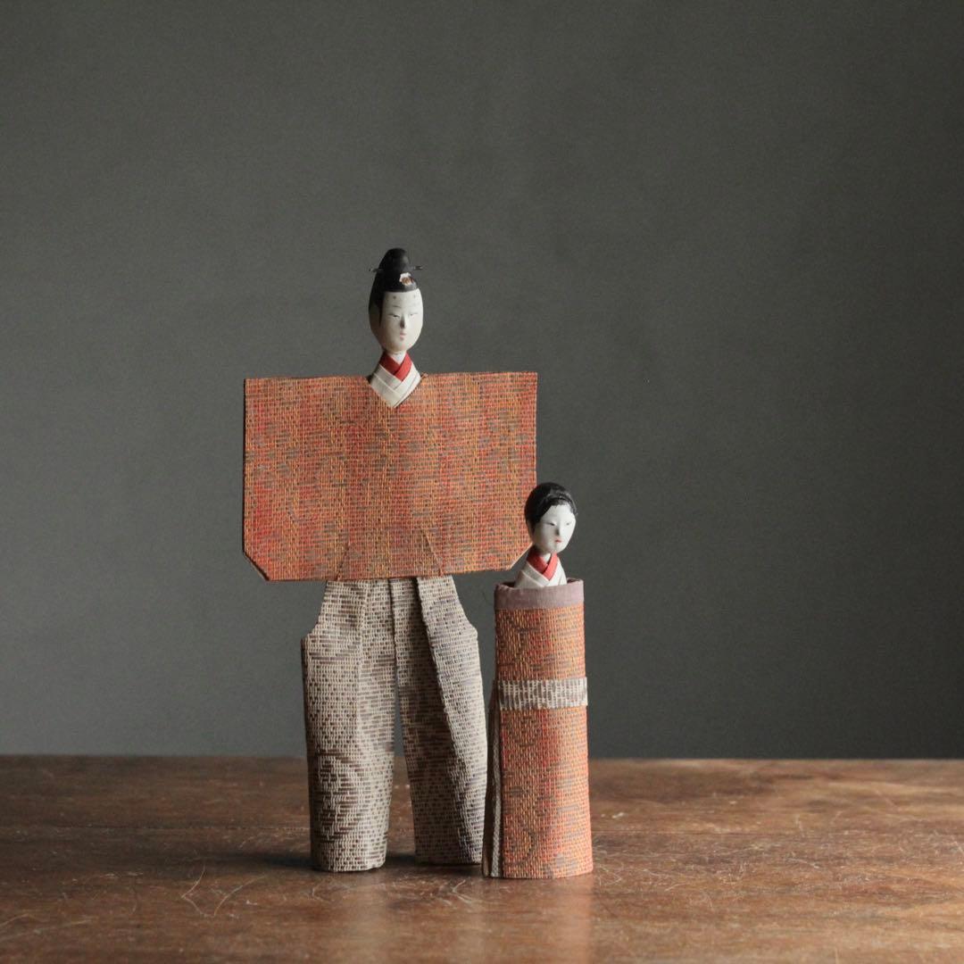 立雛 紙雛 雛人形 古道具 アンティーク 古美術 No.7