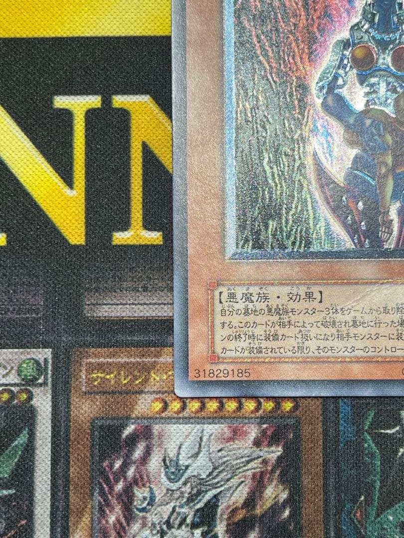 r*送様 遊戯王　ダークネクロフィア レリーフ　LN-14　③