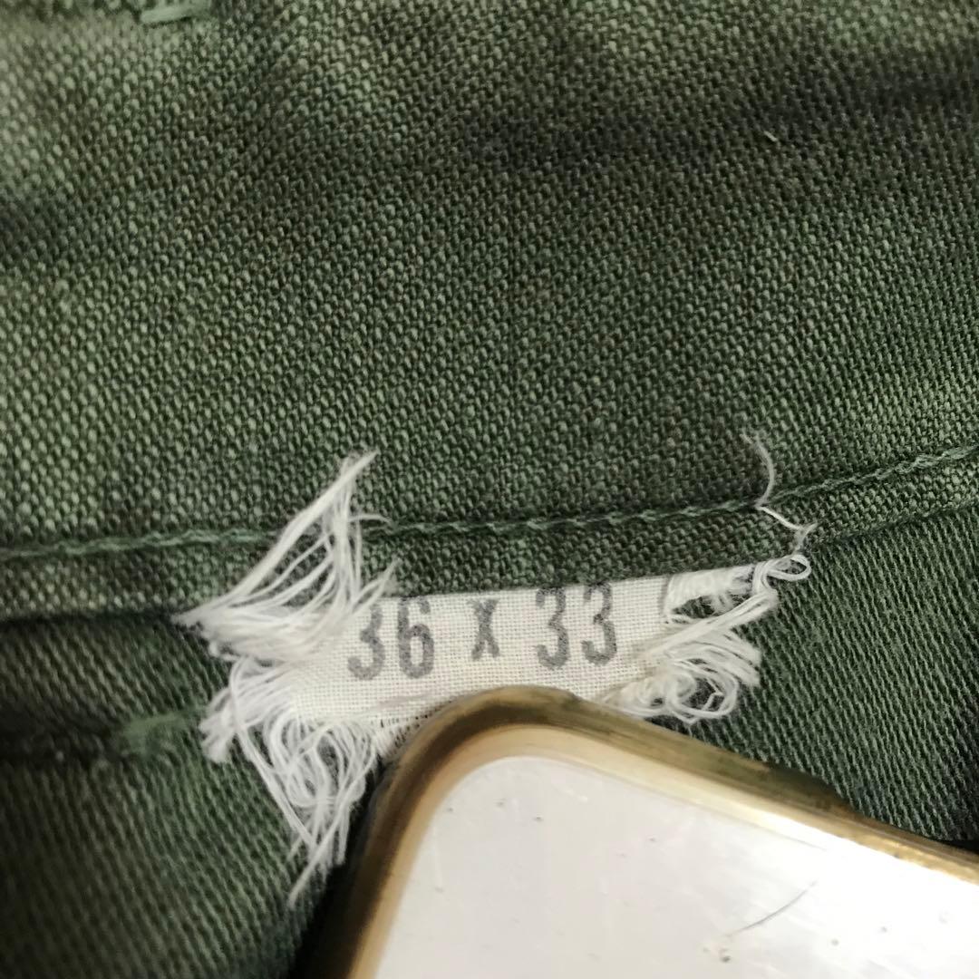 70s ベイカーパンツ OG-107 US ARMY vintage ミリタリー