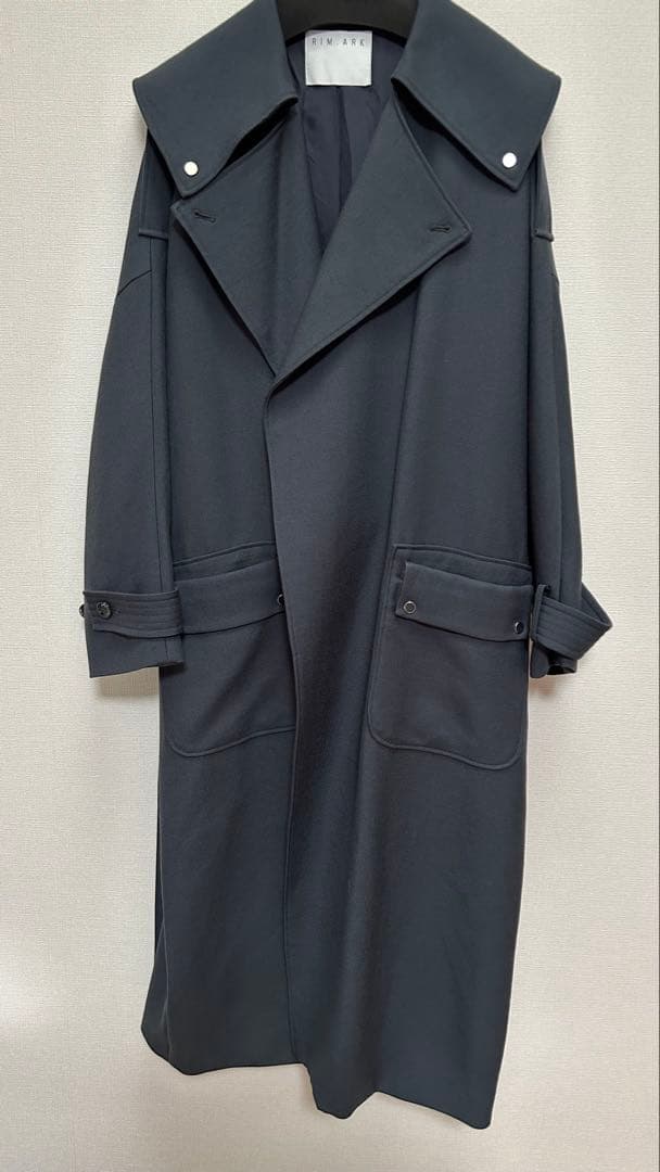 ジャケット・アウター RIM ARK Seamless dolman trench CT