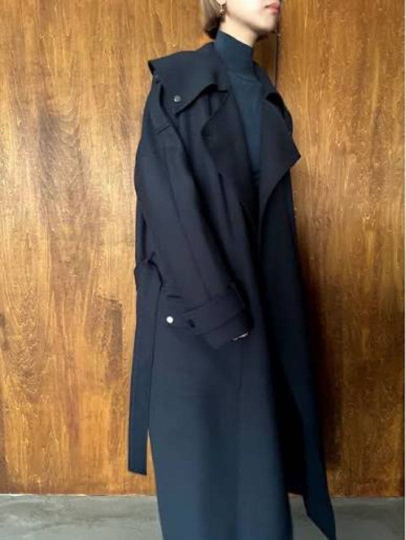 ジャケット・アウター RIM ARK Seamless dolman trench CT