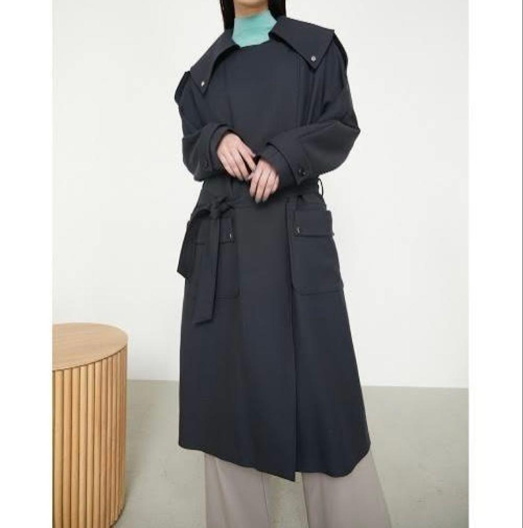 ジャケット・アウター RIM ARK Seamless dolman trench CT