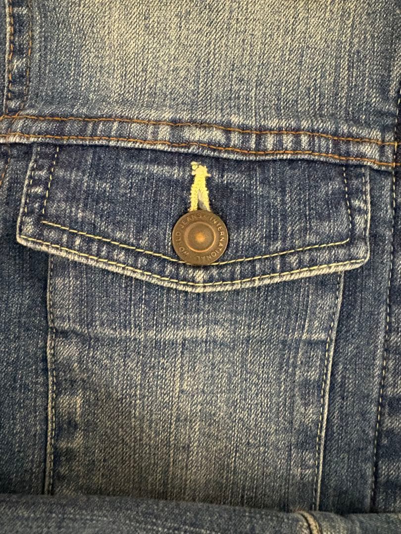 Nina mew × Hello Kitty デニムジャケット ボア付