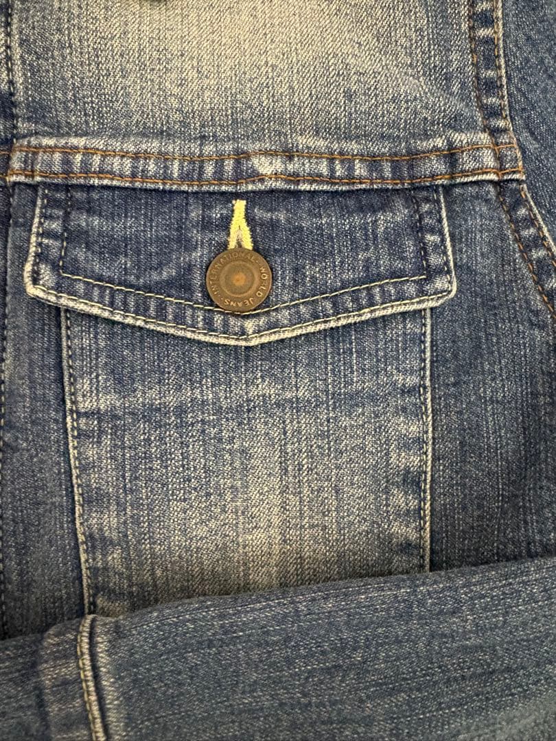 Nina mew × Hello Kitty デニムジャケット ボア付