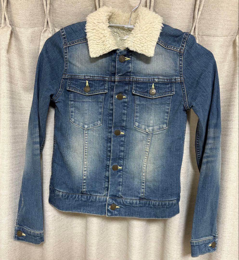 Nina mew × Hello Kitty デニムジャケット ボア付