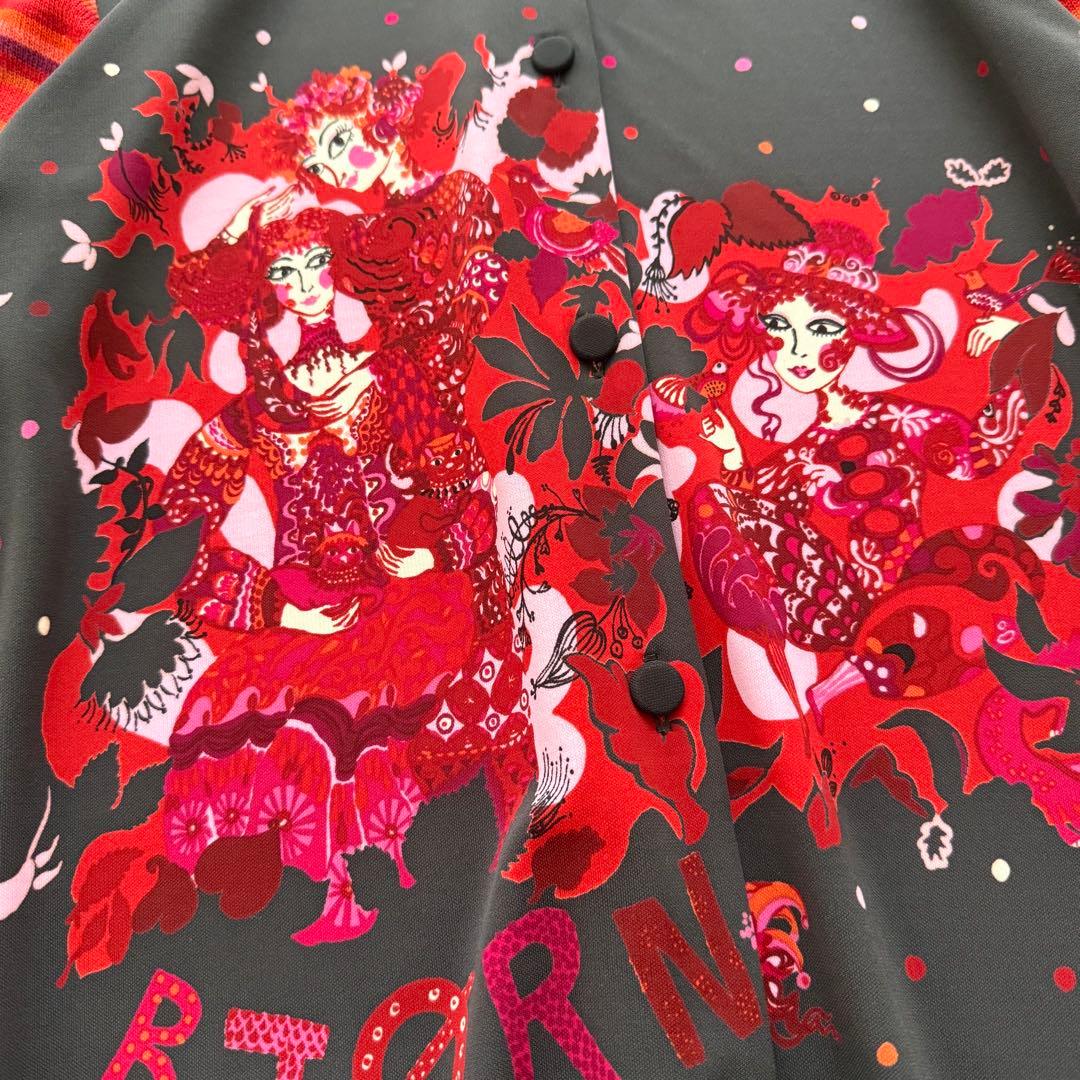 トクコプルミエヴォル 人ワンピース チュニック　異素材　ブラウス