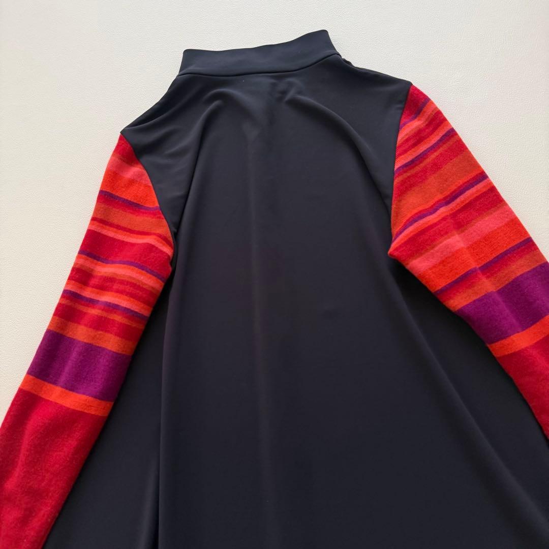 トクコプルミエヴォル 人ワンピース チュニック　異素材　ブラウス