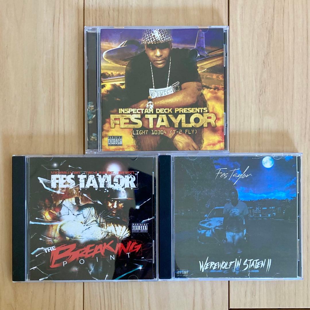 FES TAYLOR 3枚セット WU-TANG CLAN