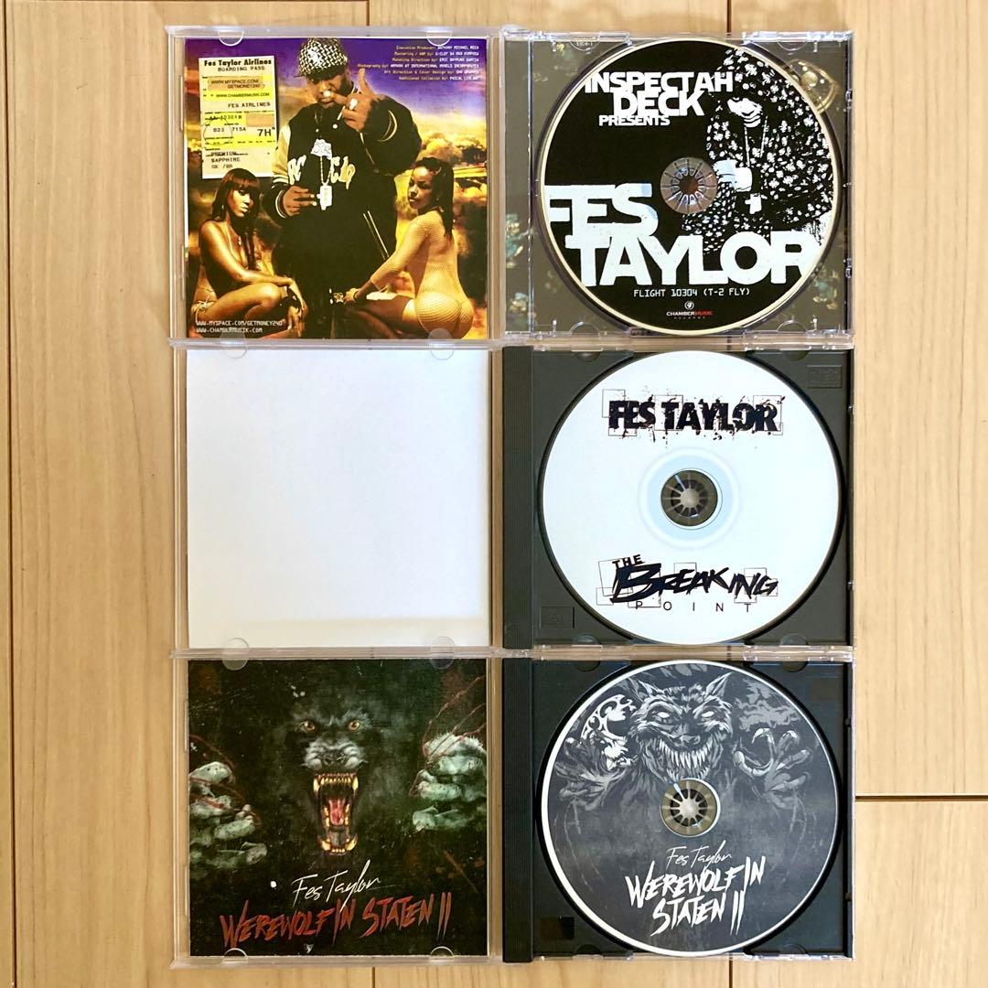 FES TAYLOR 3枚セット WU-TANG CLAN