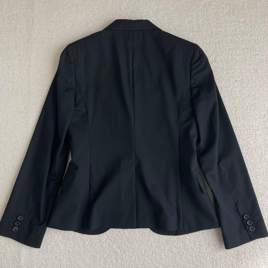 マーガレットハウエル　スカートスーツ セットアップ ブラック フレア