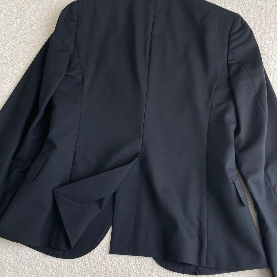 マーガレットハウエル　スカートスーツ セットアップ ブラック フレア