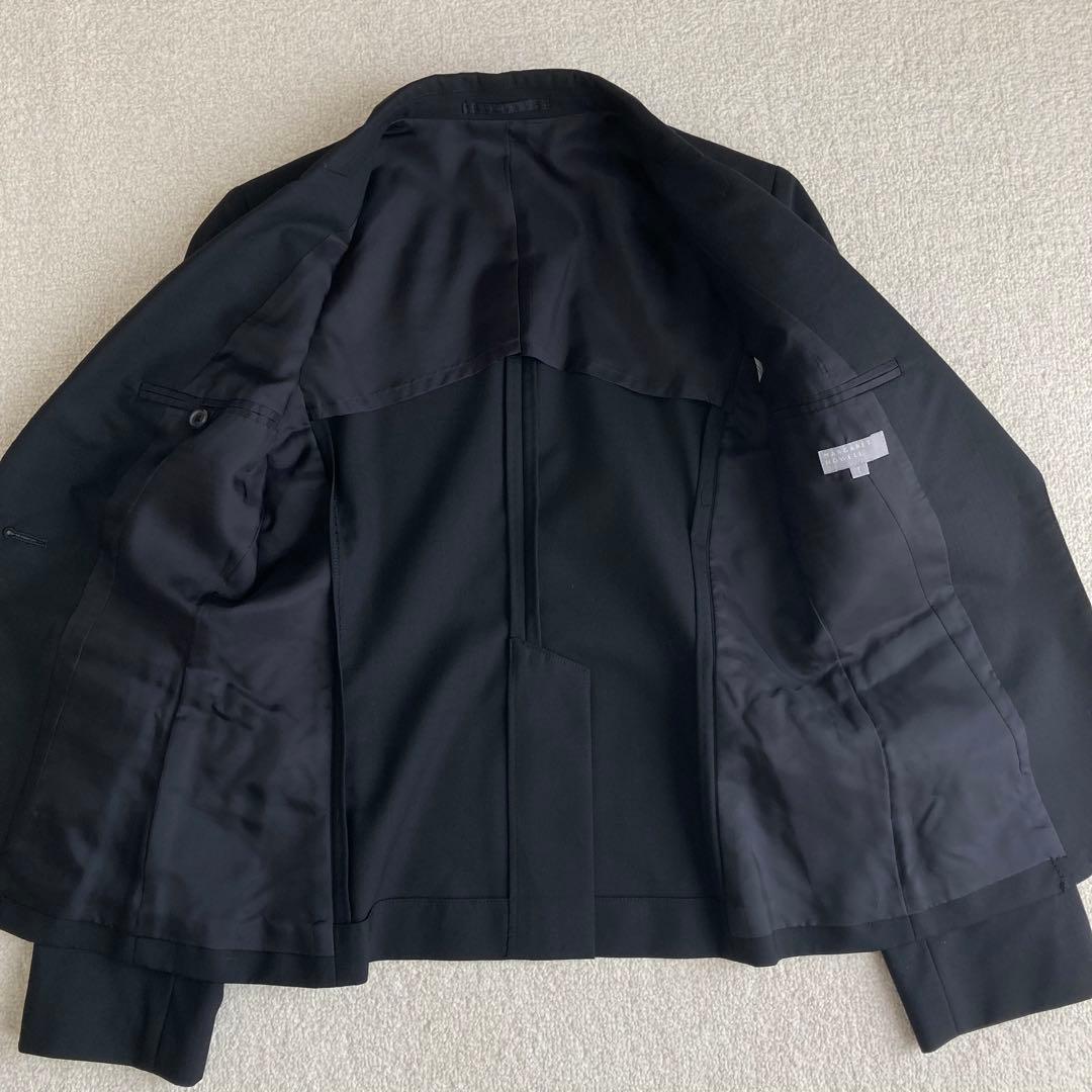 マーガレットハウエル　スカートスーツ セットアップ ブラック フレア