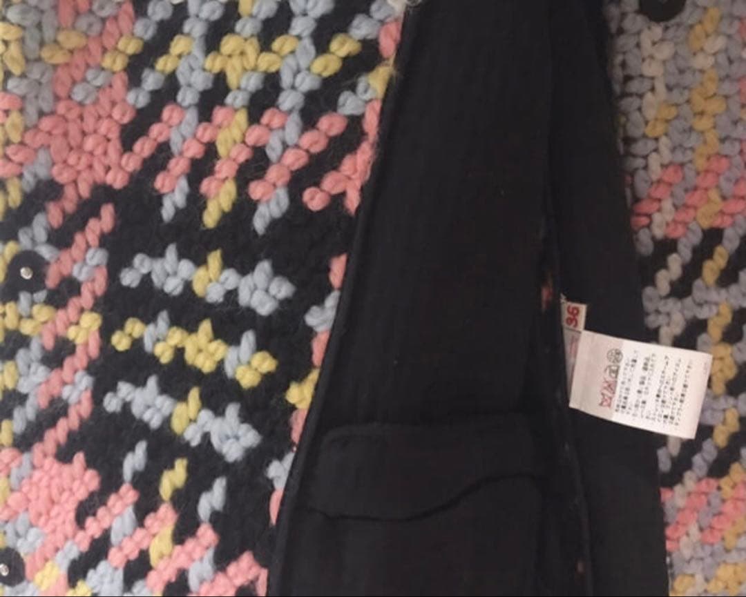 MARNI マルニ　マルチカラーチェック柄オーバーサイズコート