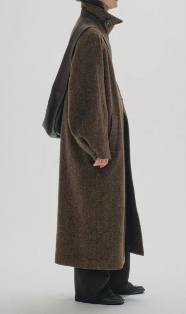 トゥデイフルコート38 todayful mixwool raglan coat