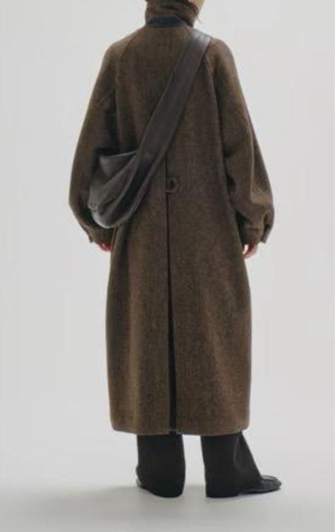 トゥデイフルコート38 todayful mixwool raglan coat