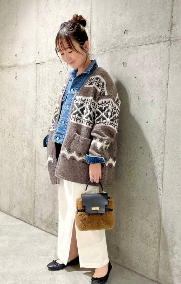 ☆URBAN☆RESEARCHハンドニットカウチンカーディガン