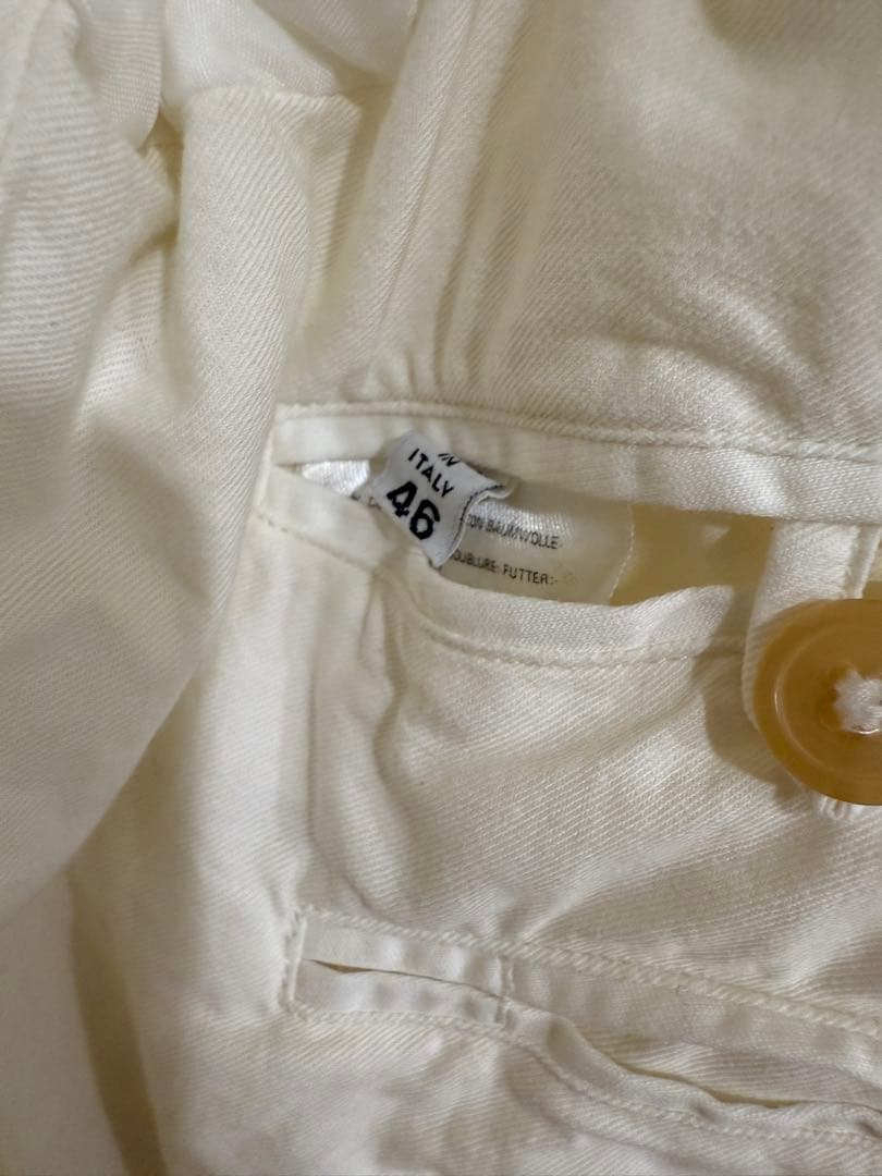 激レア　初期　マルジェラ　06ss ホワイト M65 46 ミリタリージャケット