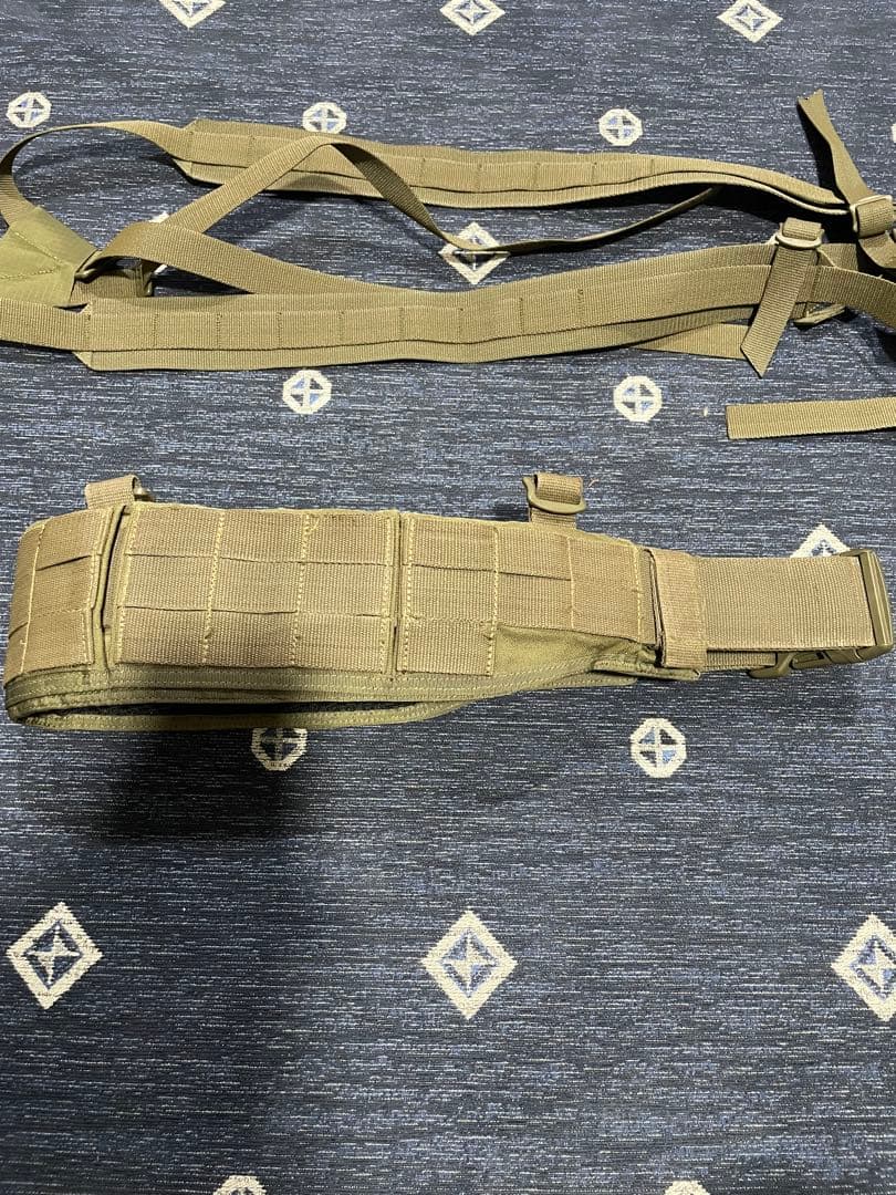 TASMANIAN. TIGER ウォーリアーベルトとポーチセット　まつ