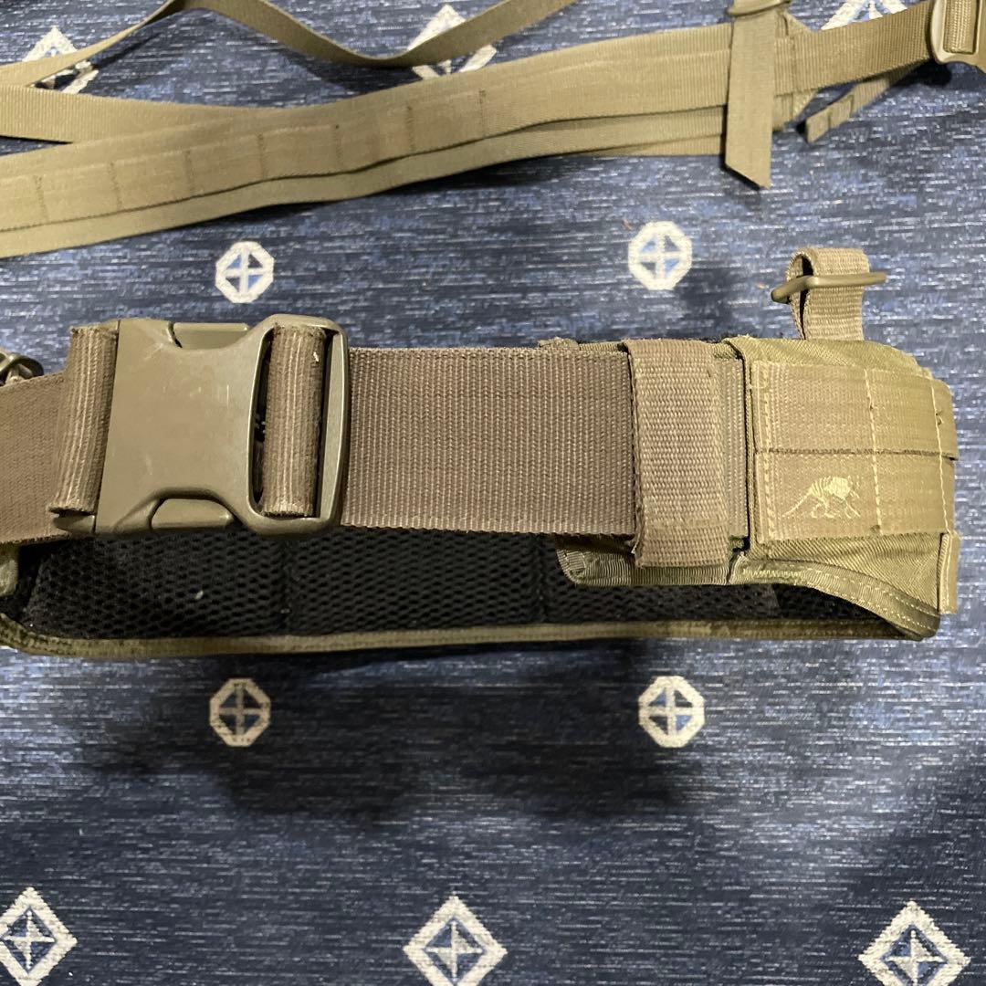 TASMANIAN. TIGER ウォーリアーベルトとポーチセット　まつ