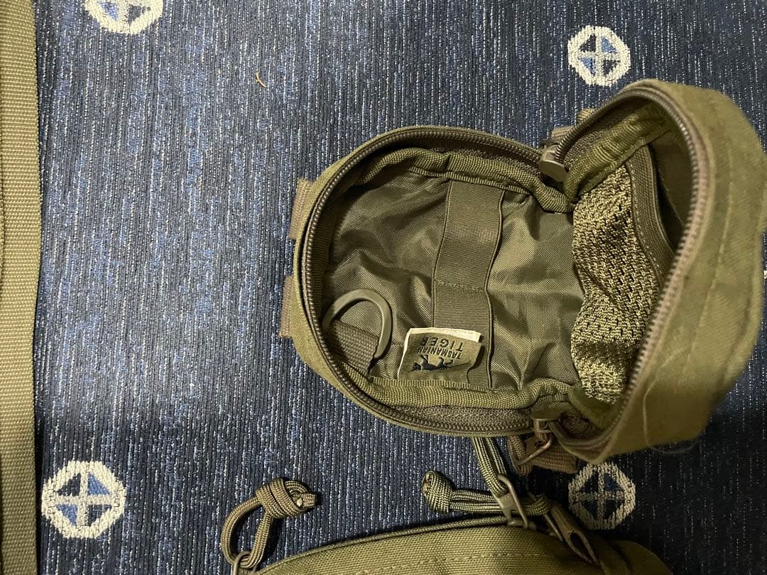 TASMANIAN. TIGER ウォーリアーベルトとポーチセット　まつ