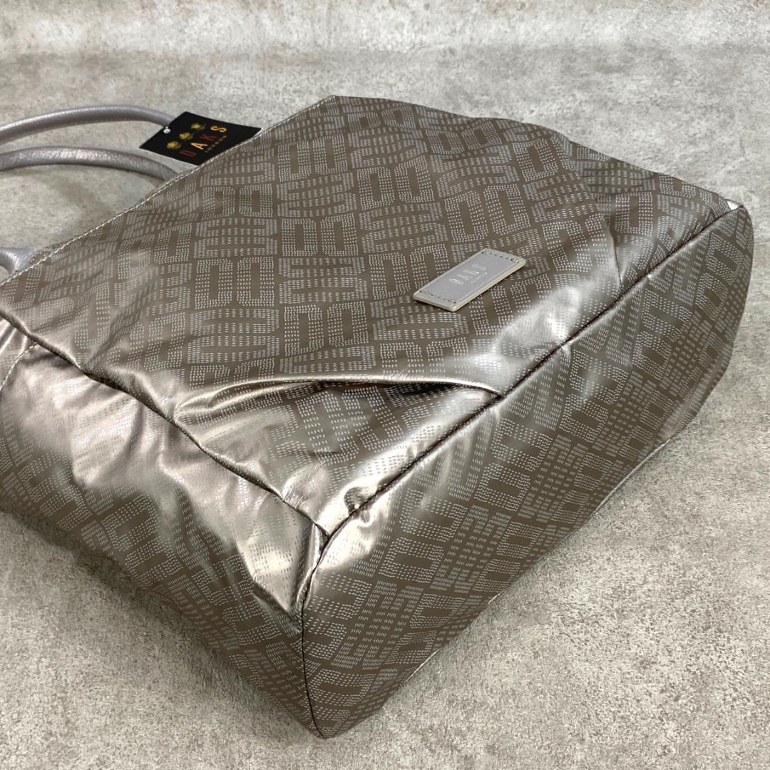 【未使用】 DAKS ダックス ナイロン & 牛革 日本製 トートバッグ