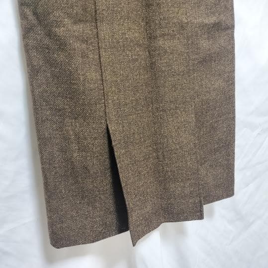 Christian Dior クリスチャンディオール ウールスカート　カーキ