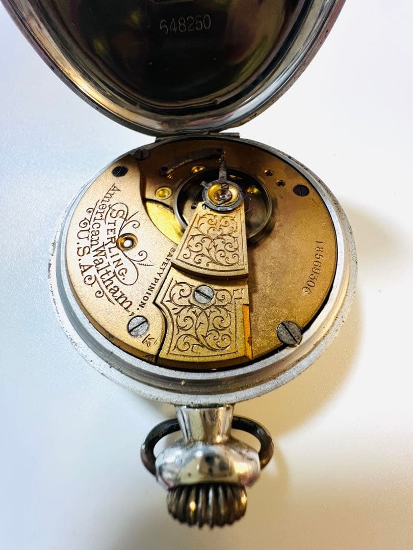 Waltham 手巻き懐中時計