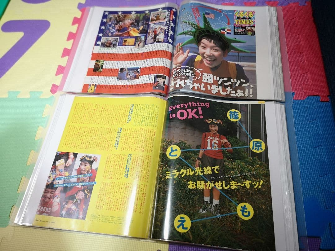 篠原ともえ(1冊200円計算)137冊分292ページ切り抜きしファイリング済み