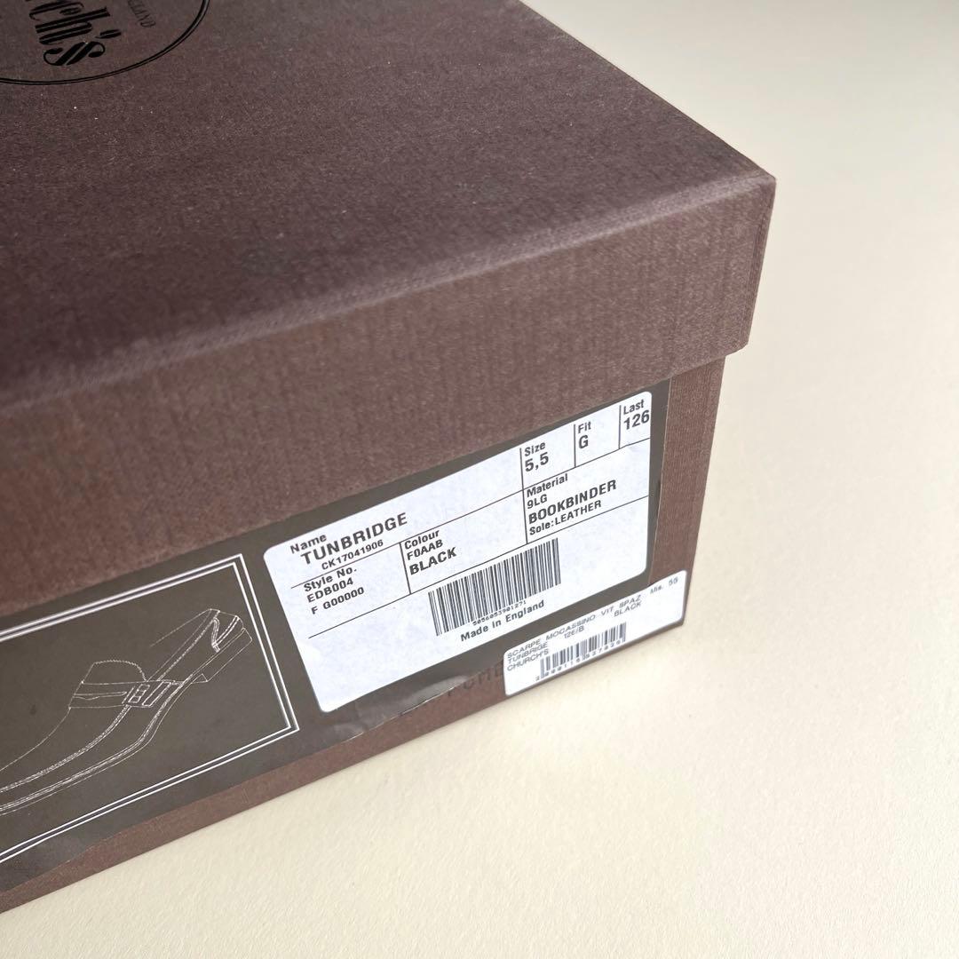 【m20241008】church's TUNBRIDGE 5.5