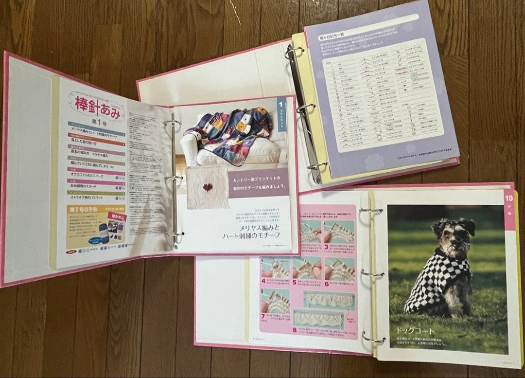 棒針あみ Hachette アシェット編み物ガイド