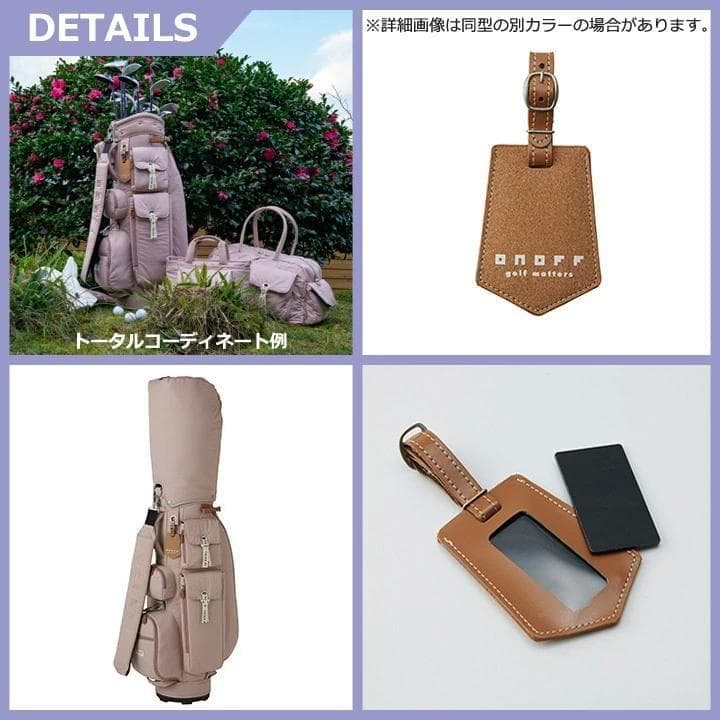 新品 ONOFF オノフ レディース キャディバッグ OB0722 ネイビー