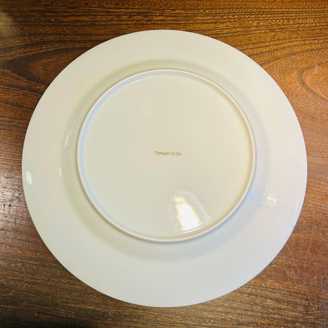 TIFFANY&Co. ティファニー ダンシングT 大皿 28.5㎝ 4枚セット