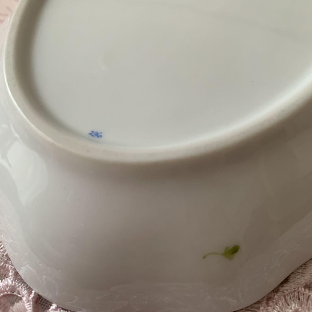 ヘレンド　ウィーンの薔薇　オーバルファンシーディッシュ