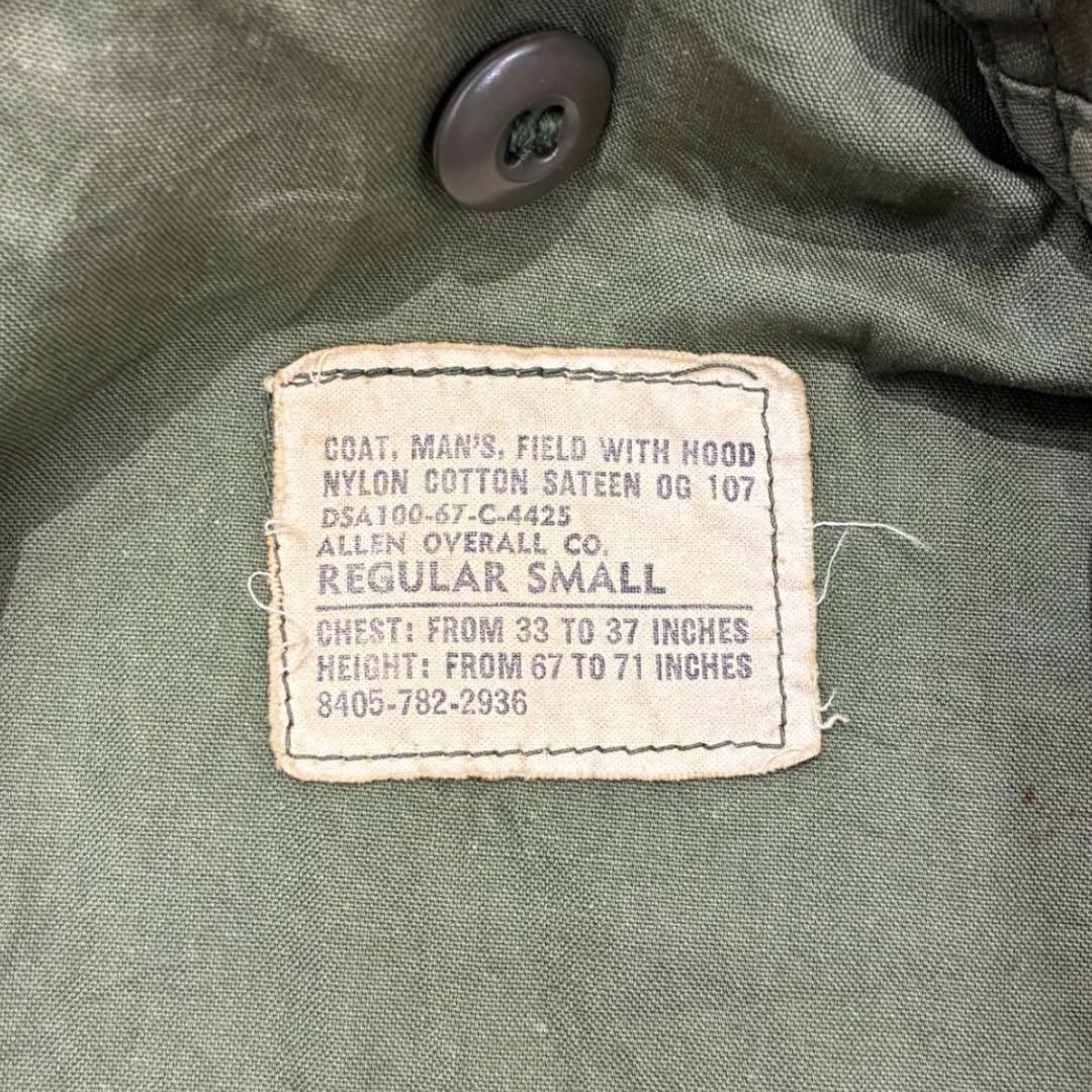 60s M-65 フィールドジャケット 2ndタイプ S-R オリーブ