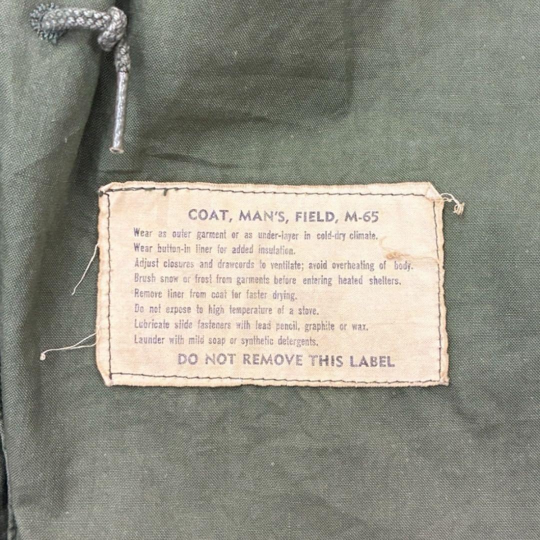 60s M-65 フィールドジャケット 2ndタイプ S-R オリーブ