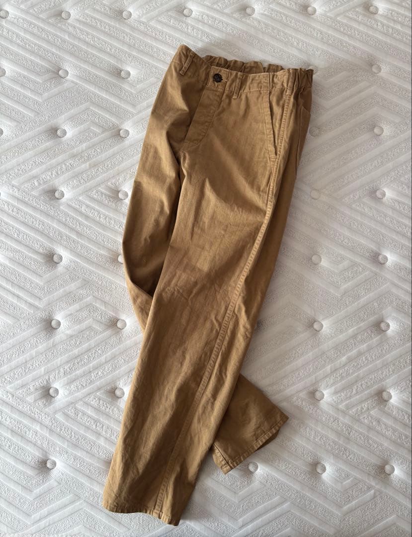 極美品！or Slow フレンチワークパンツ XS bshop オアスロウ